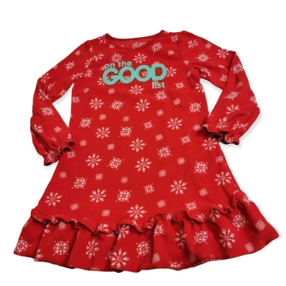Carter's Christmas nightgown 5T